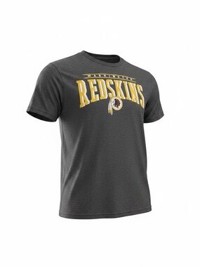 Washington Redskins Graphic Tee in Charcoal and Gold